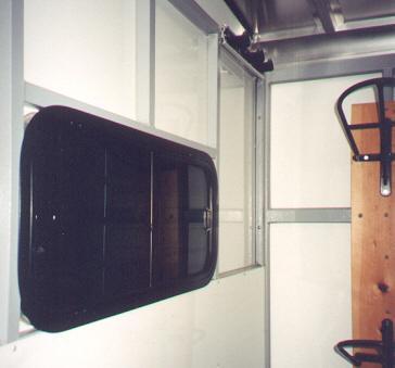 window into horse area