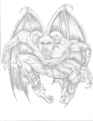Our Logo The Bat Man and he has a name