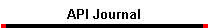 API Journal