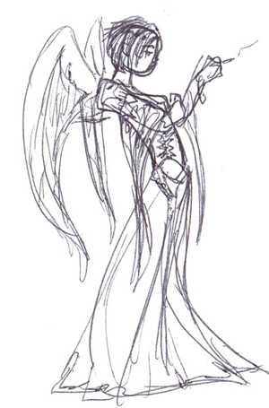 Else angel, so impatient