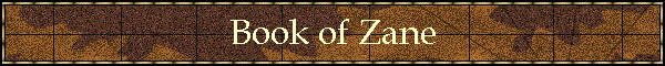 Book of Zane