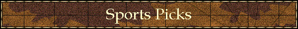 Sports Picks