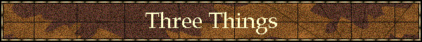 Three Things
