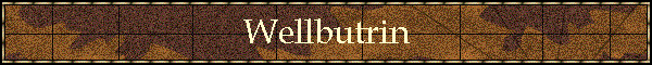 Wellbutrin