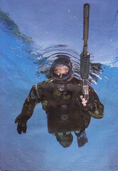 MYK Frogman on patrol
