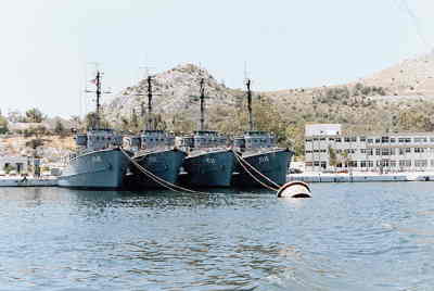 Anchored Hellenic Patrol Craft
