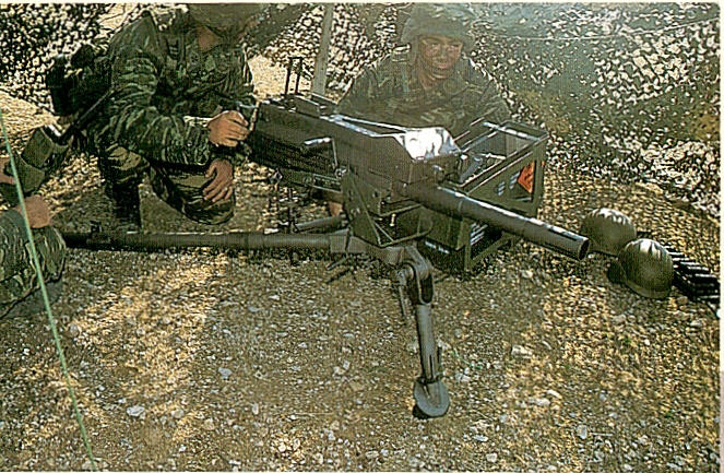 MK19 HMG - Can be used against armour