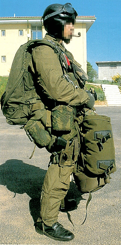 Paratrooper fully decked