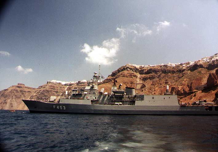 A Very sleek Hellenic Frigate
