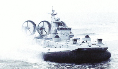 The 'Zubr' Fast Transport Hovercraft