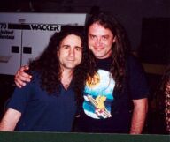 yakko y Jim Matheos (fates Warning) en USA 2001.