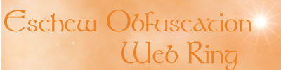 Eschew Obfuscation Webring