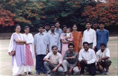 Left to Right (sitting): Dr. R. Dhamodharan, S. Raja, J. D. Jeyaprakash S. Samuel, A. Ramakrishnan. 
Left to Right (standing): Dr. Rama Dhamodharan, M. Sharmila, K. Dayananda, G. K. Raghuraman, P. Kumaravelu, S. Venkatesan, J. Jemima (wife of J. D. Jeyaprakash S. samuel), Beena George, Jaleel Md. Nasrullah, A. V.  Vivek and  S. Munirasu.
 (This photo was taken in IIT Cricket Stadium on July 2002).