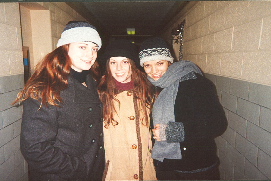 Bundled up for another lovely Cleveland winter.