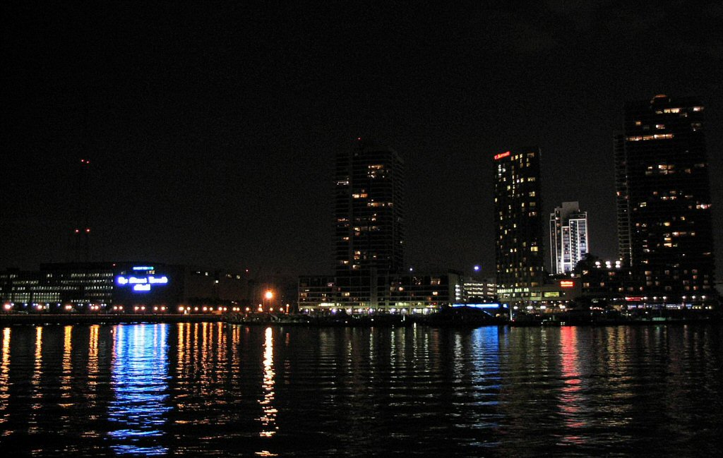 Our hotel is the third building in from the right, by the way.