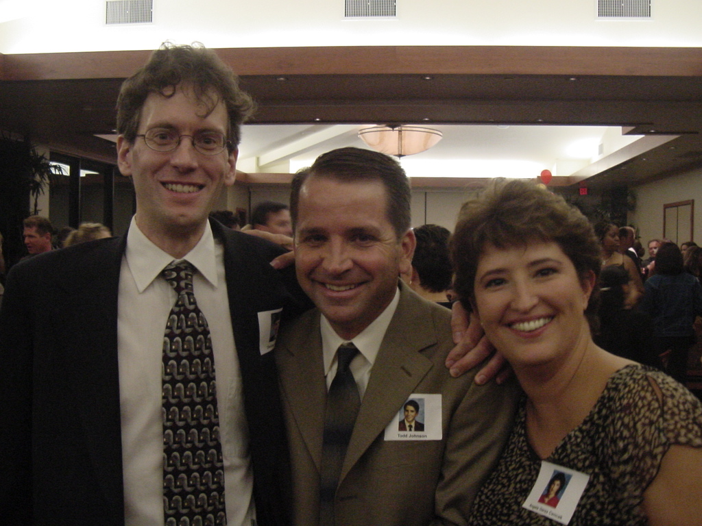 with Todd Johnson and Angie Garza