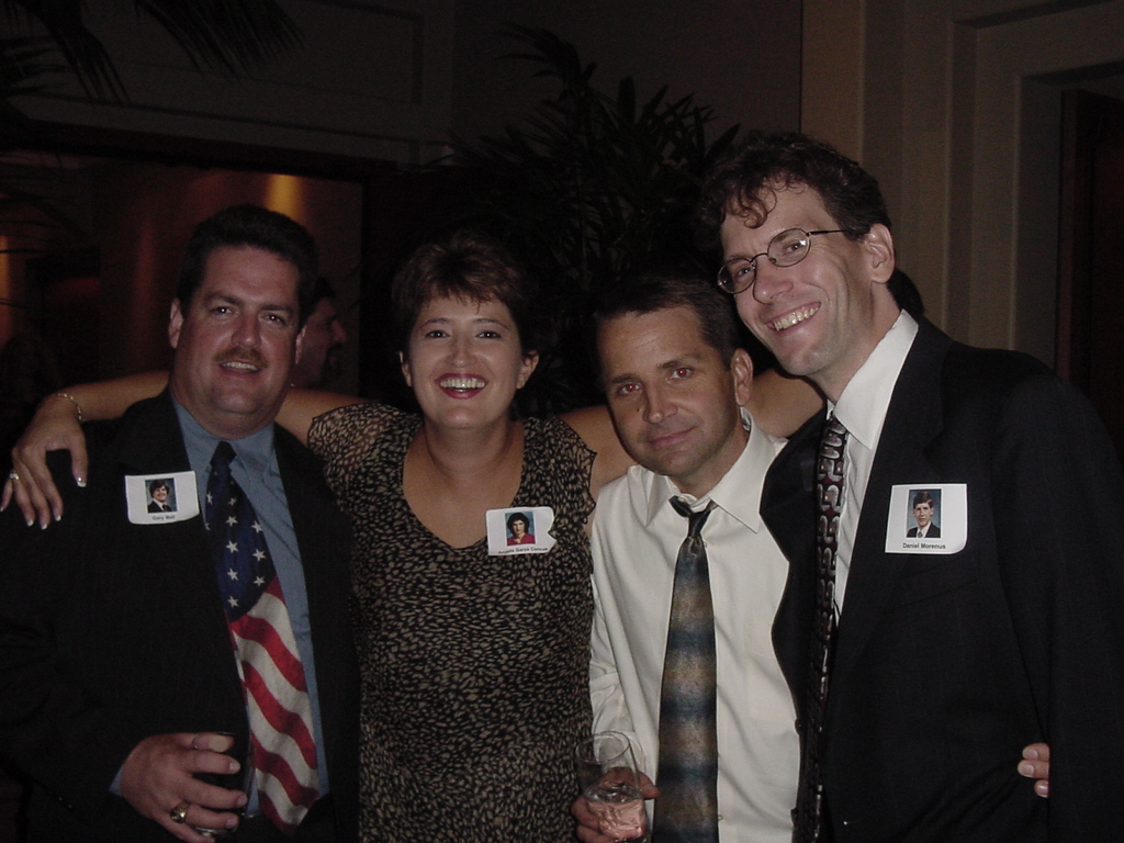 with Gary Bell, Angie Garza, and Todd Johnson