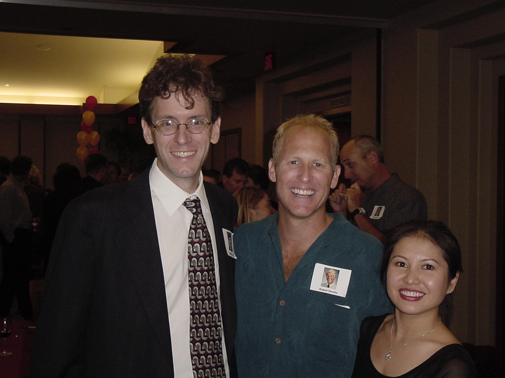 with Bob Senske and friend