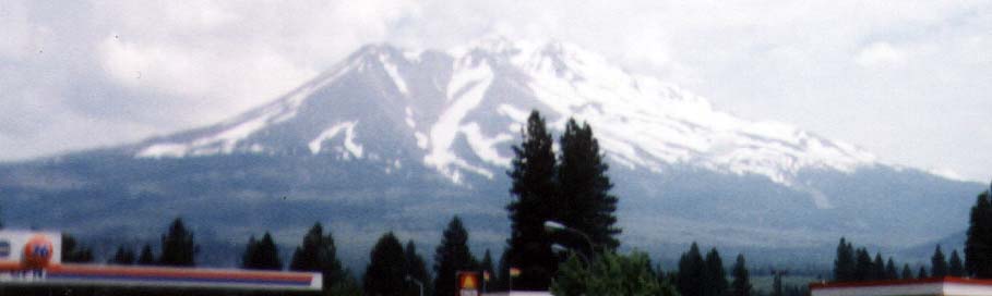 Mt Shasta&nbsp; shown. Click to go to Nature photos gallery.
