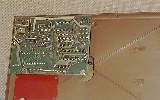 Bottom side view of Chess Challenger 7 PWB.