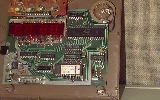 A close-up view of my EPROM hack.