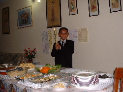 party at home