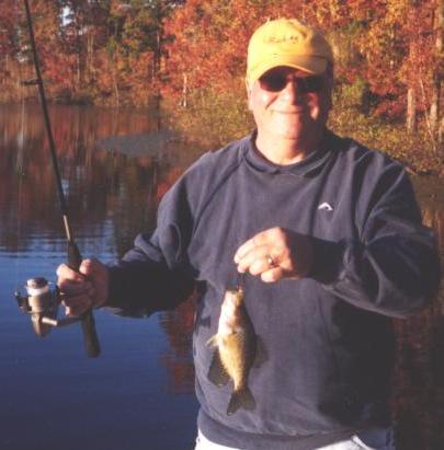Wally with another crapie in Virginia