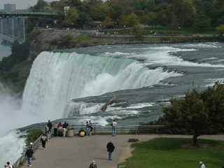 Side View of American Falls