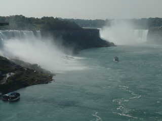 Both Falls from Rainbow Bridge