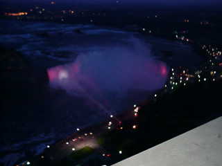 Horseshoe Falls at Night
