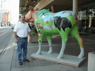 Jim with Moose