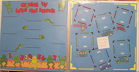 growth chart and important firsts