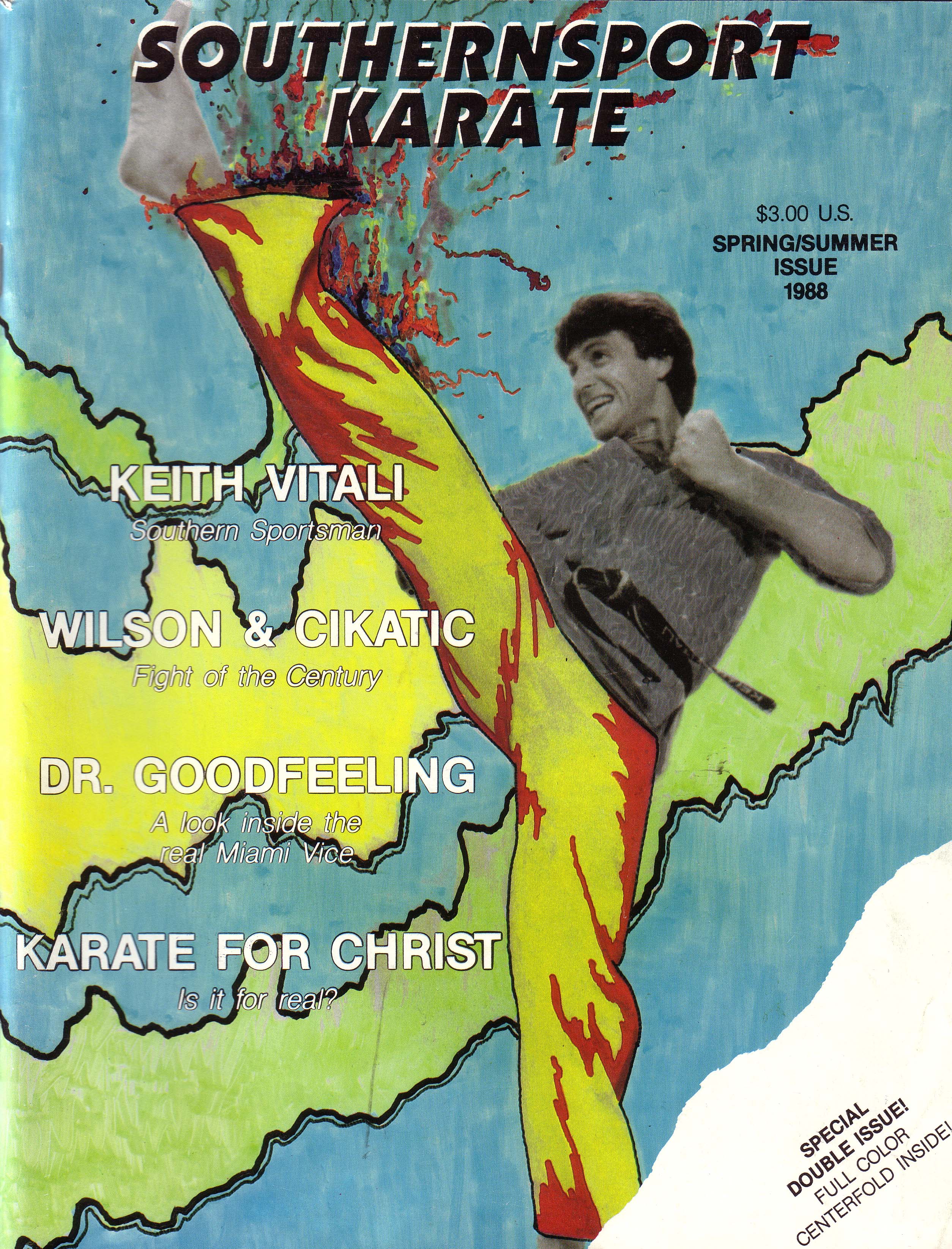 Second Issue... Keath Vitali in Living Color with Damon's excellent artwork.