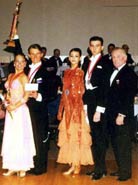  PEACH GOWN FOR BALLROOM 