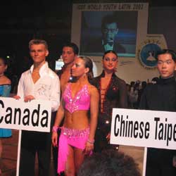  IDSF World Youth Latin 2003 in Singapore 