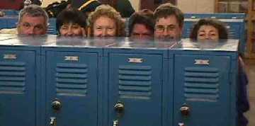 Muppet Dancers in the Locker Room