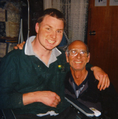 Ben with my Dad about 8 months ago