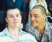 Ben and his brother Colin