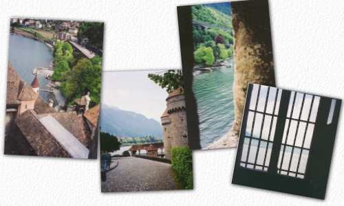 chateux chillon collage