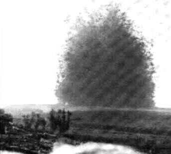 Hawthorn Ridge mine exploding!
