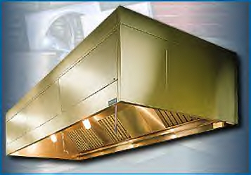 Clean Kitchen Exhaust Hood, which connects to grease duct, which connects to fan - we clean them all.