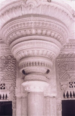 Gwalior Palace Pillar (Gwalior, MP, India)