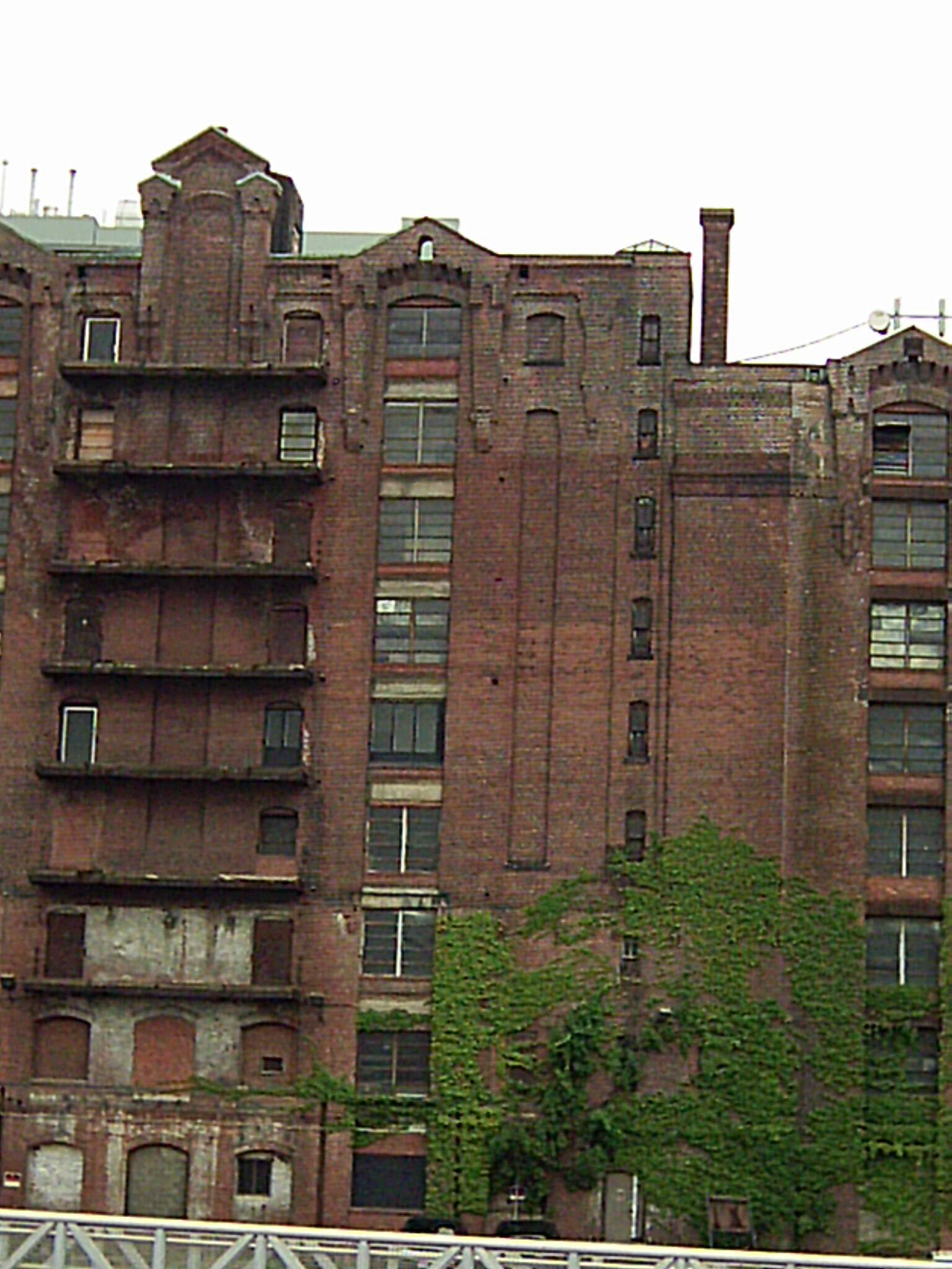 Building in the North End's northern part