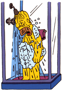 All work and no play makes Homer something, something.....