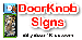 Door Knob Tag