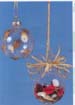 Gold Stars & Potpourri Glass Balls