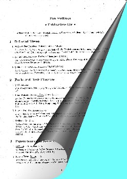 Publications List. 