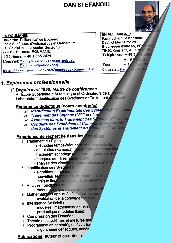 My resume in French.