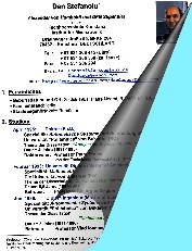 My Resume in German.