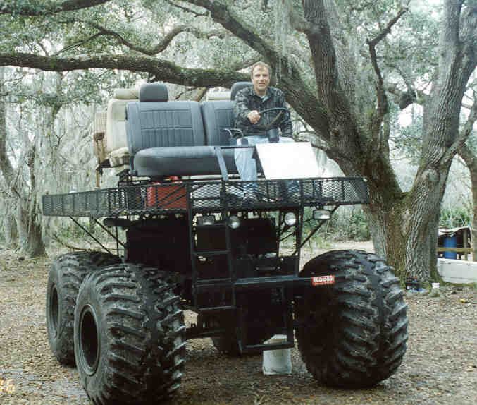 Hunting buggy in Florida, Jan 1996.&nbsp; 